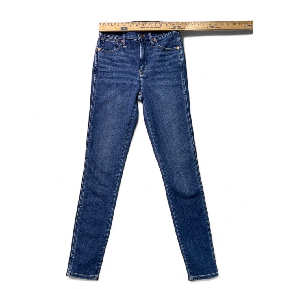 Madewell 10" High Rise Skinny Jeans Smithley Wash - Picture 6 of 10